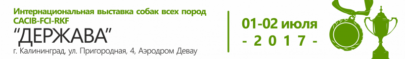Интернациональная выставка собак всех пород CACIB-FCI-RKF