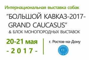 Интернациональная выставки собак «Большой Кавказ-2017»