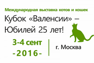 Международная выставка кошек Кубок «Валенсии» - Юбилей 25 лет!